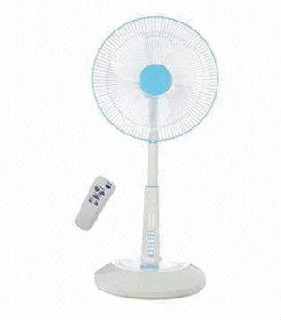 China Over load & Over Discharge Protection Family Electric And Battery Operated Standing Fan Ghana for sale