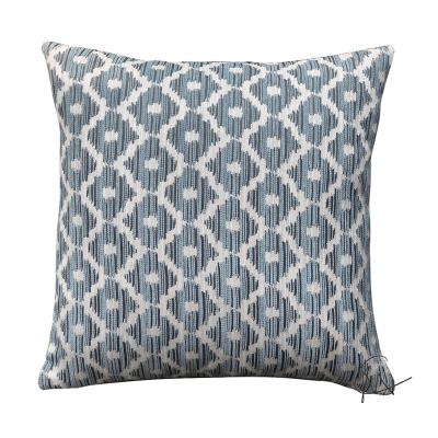 China High Quality Woven Cushion Cover Viable Geometric Decorative Tiles Cushion Cover 18x18 Inch for sale