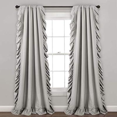 China European curtain fancy design for bedroom window decoration living room curtain fabric for sale