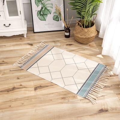 China Bohemia Style Fashion Design Floor Mat And Cover Washable Bathroom Cover for sale