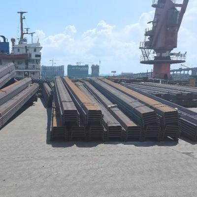 China YQF Steel Sheet Pile Hot Rolled Steel Sheet U Shaped Pile Cold Drawn Special Shaped Pile 102 for sale