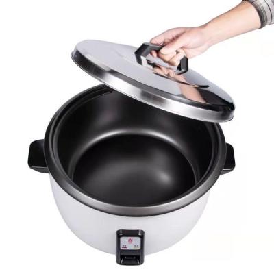 China Electric outdoor triangle commercial rice cooker non-stick coating 13 liters for restaurant hotel for sale