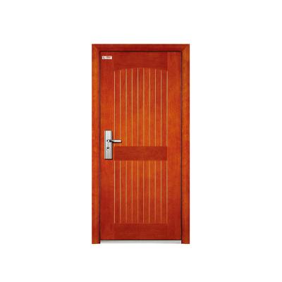 China Italy factory wholesale luxury solid wood front door armored style anti-theft main entrance for sale