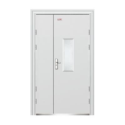 China Fire Protection Factory Direct Sales Exterior Safe Steel Doors Luxury Steel Fire Rated Doors for sale