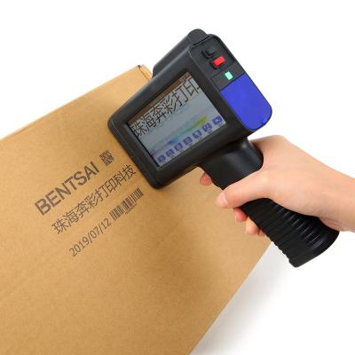 China Hotels Hand held touch screen printer small handheld inkjet printer with USB interface for food packaging for sale