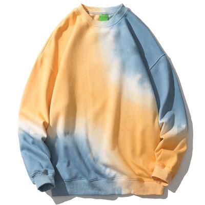 China Custom 100% Cotton QUICK DRY Men's Hoodie, Simple Men's Tie Dye Tie Dye Pullover Hoodies Men's Oversized Crewneck Sweatshirt Pullover Sweatshirt for sale