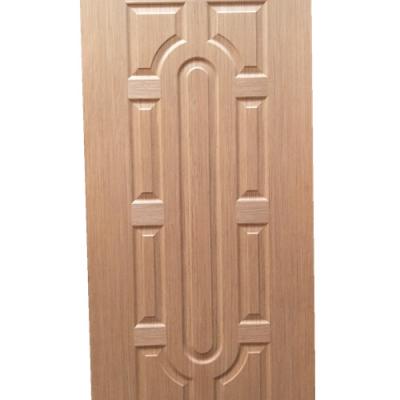 China modern melamine molded hdf door skin for interior door for sale