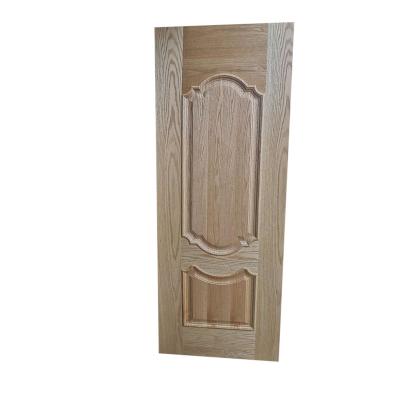 China Primed Modern White And Melamine And Natural Wood Veneer Door Skin for sale