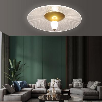 China Modern Certified LED Ceiling Bedroom Smart Living Room Dining Room Acrylic Lamp for sale