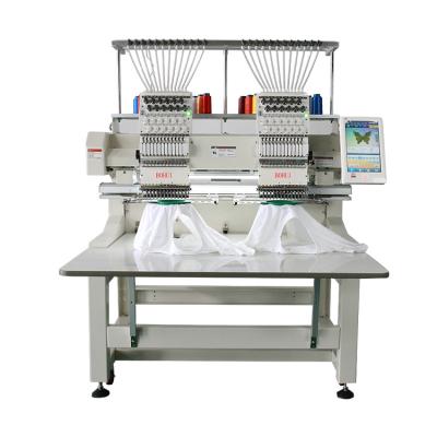 China Advertising Company Automatic Color Change Cutting Detection 2/4/6 Head Bead Computerized Embroidery Sewing Machine for sale