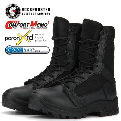 China RTS ROCKROOSTER PU Army Reject Military Shoes Tactical Ankle Boots For Men for sale