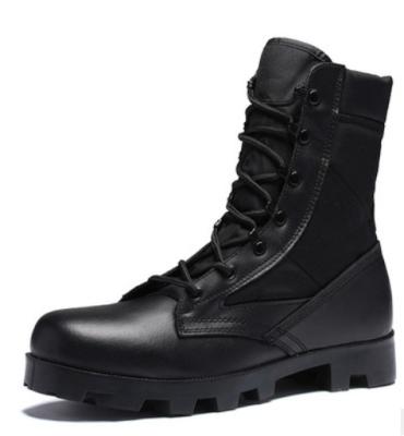 China Cool Fashion Trend Military Boots Porcelain Heightening Boots Black Climbing Boots for sale