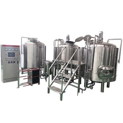 China Hotels 500L Beer Brewery /500 Liter Microbrewery Brewing Equipment for sale