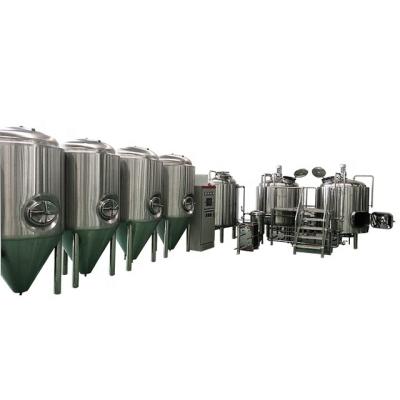 China Brewery Bar Hotel Brewery Plant 1000L Small Malt Drink Machine Beer Making Machine for sale