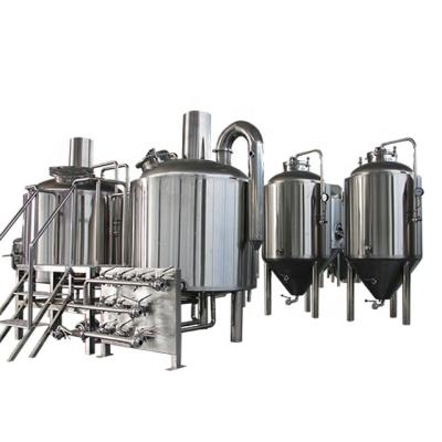 China Simple Beer Brewing Vessel Beer Brewing Equipment 100L 150L 200L 250L 300L System For Bar Restaurant Home Brewery for sale