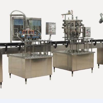 China beer bottle sealer, filler, capper in line, combined bottling machine for sale