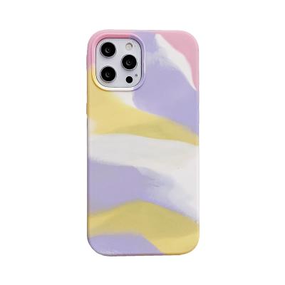 China Colorful Shockproof Full Protection Phone Case For Iphone X Liquid Silicone Soft Cover Phone Case For Iphone 11 12 13Pro Max for sale