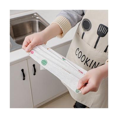 China Viable Be Friendly In Service Most Popular Lazy Kitchen Dish Rags Disposable Cleaning Cloth for sale