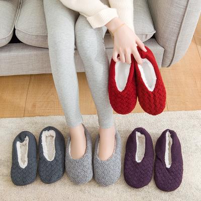 China Household Anti-skid Winter Education Single Floor Room Acrylic Early Sock for sale