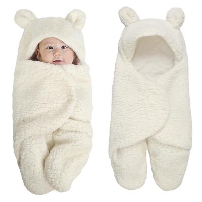 China Sustainable high quality hot selling baby split warm leg and lamb woolen sleeping bag for sale