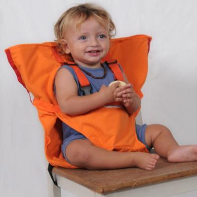 China Eco-friendly Multifunctional Portable Infant Baby Safety Feeding Belt Adjustable Color Seat Cover Dining Chair Bag for sale