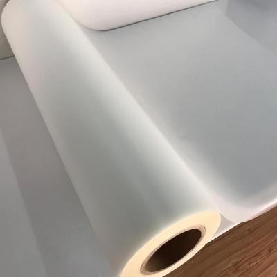 China Clothing 30CM*100M Digital Inkjet DTF PET Film 75U Thickness Double-sided Release Transfer Film Roll CN;GUA for sale