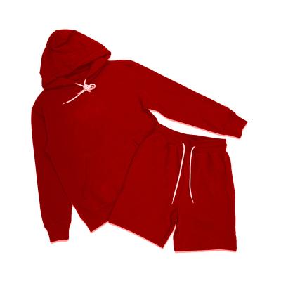 China New arrival cheap custom logo fashion XJYD moq sweatsuits hoodies and shorts QUICK DRY for sale