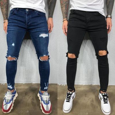 China XJYD 2021 Cheap custom logo mens jeans pants breathable mens tapered jeans wholesale for sale