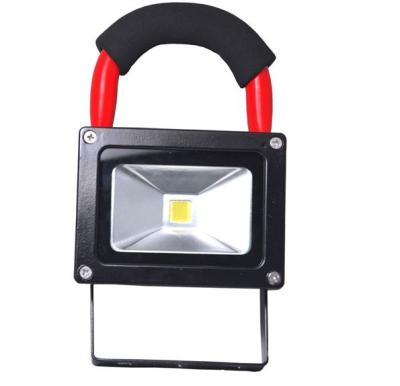 China Portable & Rechargeable led Flood Light Recharge 5hrs Working 10W Led Rechargeable Light for sale