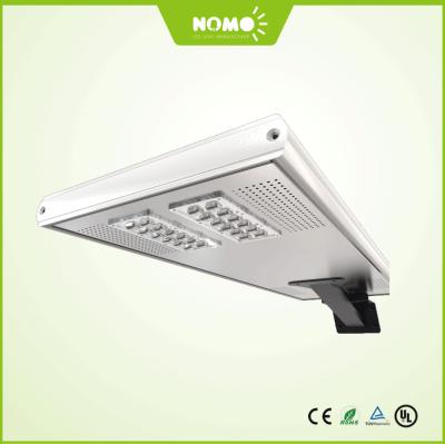 China installation 3-8m height motion sensor LED solar street lights all in one with night sensor for smart road lighting for sale