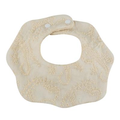 China Amazon Cotton Bib Baby Organic Soft 360 Round Baby Saliva Muslin Washable Hot Selling Novelty Bibs for sale