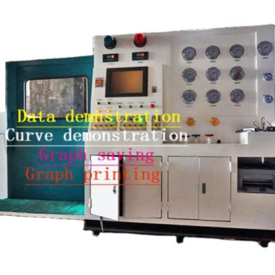 China Valves performance testing Yongstar top selling  computer control  YFT-300 horizontal claws clamping type universal valve pressure testing machine for sale