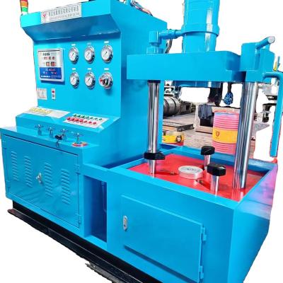 China Newest designed YFT-B100 vertical type hydraulic valve pressure testing bench for valve sealing and shell testing YFT-B100 for sale