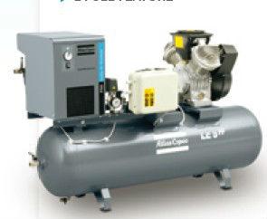 China Atlas Copco Lubricated Industrial Aluminum Piston Compressors LE2-10, LE3-10.LE5-10, LE7-10, LE10-10, LE15-10, LE20-20 for sale