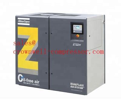 China Copco ZT22 Oil Free ZT 22 Tooth Rotary Compressor Atlas Oil Free for sale