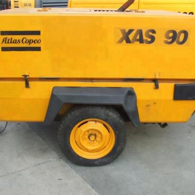 China Atlas Copco XAS90Dd XAS90DdG XAS110Dd Lubricated Portable Air Compressor for sale