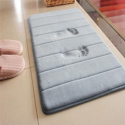 China Shower Machine Washable Anti Slip Carpet Mat Cover Household Bathroom Floor Absorbent Mat for sale