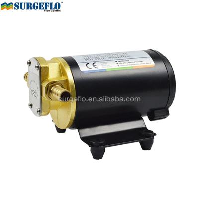 China DC 12v Gear Hydraulic Oil Pumping Hand Oil Diesel Water Transfer Pumps Auto Electric Micro Engine Lubrication Pumps For Lathe Machine for sale