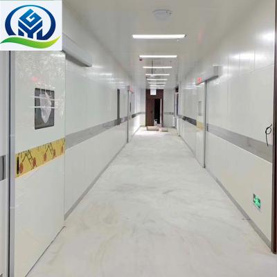 China Hospital Operation Theater Modern Airtight Sliding Steel Door for sale