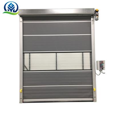 China Modern Automatic High Speed ​​Industrial PVC Fabric Roll Up Door For Workshop for sale