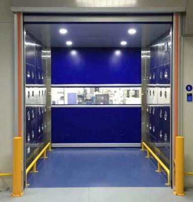 China 100 Automatic Laboratory/Lab Clean Room CE Certificate Cargo Air Showers With Roller Shutter Door for sale