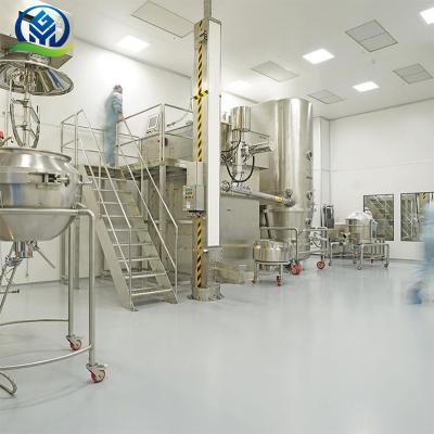 China Electronic Chemical Industry ISO 7 Clean Room Project Customized Sandwich Panels Modular Clean Room for sale