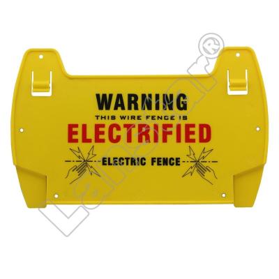 China Easily Assembled Danger Sign Warning Sign for Polypropylene UV Electric Barrier for sale