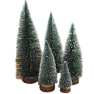 China Wholesale Indoor Decoration 10cm Desktop 30cm Decorated Artificial Christmas Tree Small Mini for sale