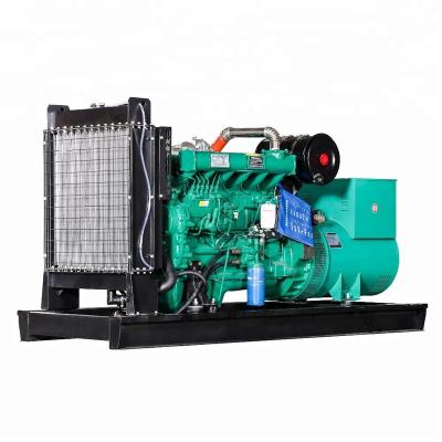 China 30kva 24kw water cooled open diesel generator set with Ricardo Weifang DC-2W24 brushless motor and alternator for sale