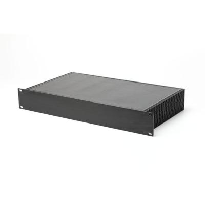 China OEM 19 Inch 1U Outdoor Metal Electronic Wall Enclosure Server Case Server Case Rackmount Chassis for sale