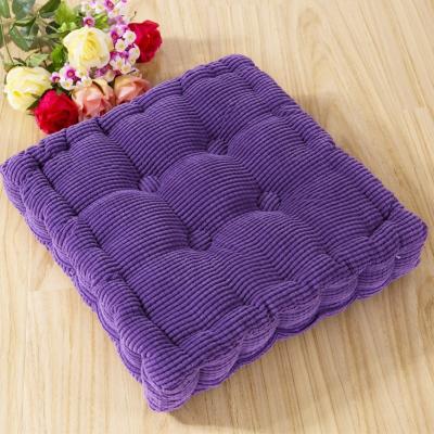 China Corn kernel velvet tatami cushion chair square bay window cushion fireproof thickened round solid wood sofa cushion for sale