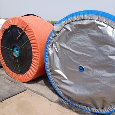 China Rubber Sheet Used In Cement Plant Stone Crusher High Strength Nylon Rubber Conveyor Belt NN100-500 for sale