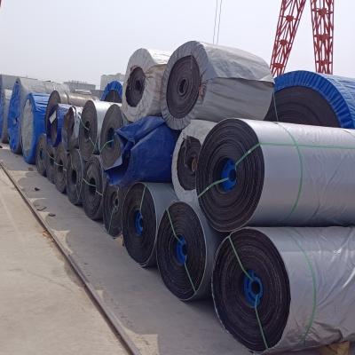 China Sheet PE Cloth Rubber Conveyor Belt Factory In China Crusher Stone Rubber Conveyor Belt for sale