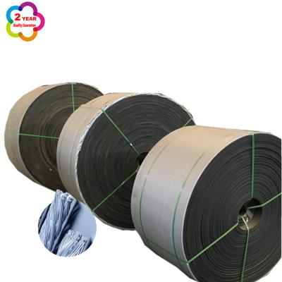 China Industry's Toughest Steel Rope Belts Conveyor Belt Oil-Resistant And Fire Resistant for sale